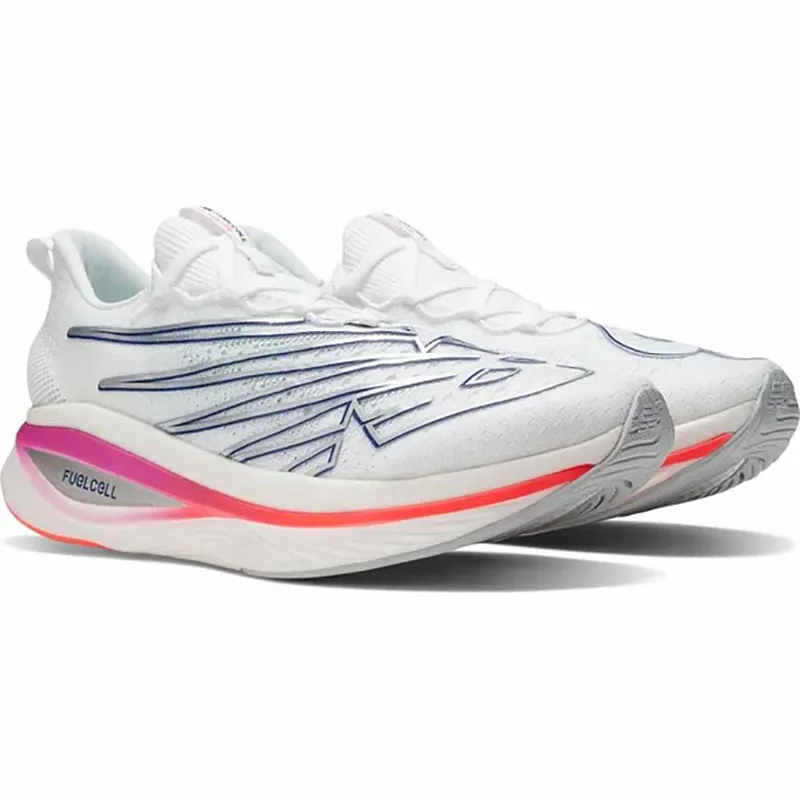 New Balance Men's FuelCell SuperComp Elite v3 White/Victory Blue-2